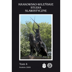 Krakowsko-Wileńskie Studia Slawistyczne, t. 4
