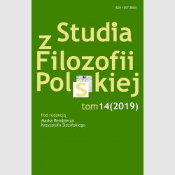 Studia z Filozofii Polskiej tom 14